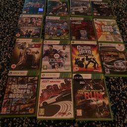 15 games sold as job lot , all work as they should
