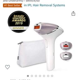I was given this pulsed light for Christmas but I had already paid for the sessions in a beauty center. The epilator has been used a couple of times to try it out but is completely new and in working order. On Amazon it costs £ 349.50 on offer and I sell it for £ 100 cheaper. Great offer!