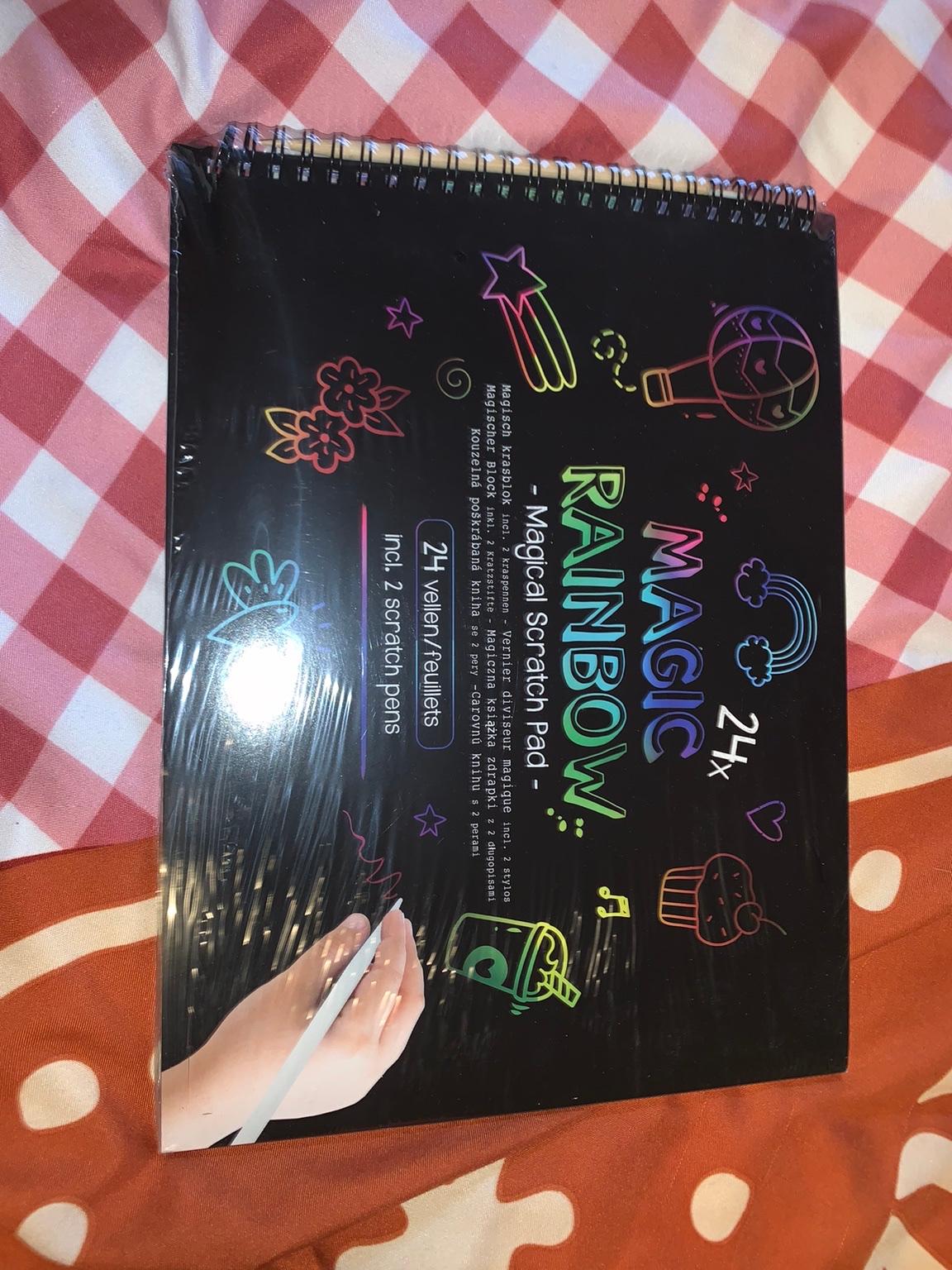 Magic Rainbow - Magical Scratch Pad in 7410 Loipersdorf-Kitzladen for €5.00  for sale