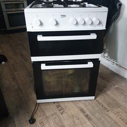 beko white 60cm gas cooker for sale collection only ol8 area works perfect just bought a black one