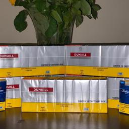 Hello guys! I have  5 packs of Carlton cigarette, Brazilian 65 £ each pack with 10 units. I can sell 3 units separated by the value of 7 £ each. The area occurred, that living in it can make delivery contact us to arrange. Send a message on WhatsApp. 07587809765  Thank you.