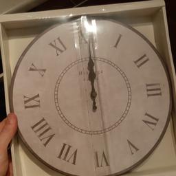 Brand new never used wall clock from Wilko.

Still sealed for the buyer.

Need gone this weekend!