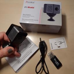 Somikon Mini Kamera: Mobile Mini-HD-Überwachungskamera mit Bewegungssensor, 1 Jahr Stand-by (Mobile Kamera)
2 Stk vorhanden, auch einzeln erhältlich
je €30