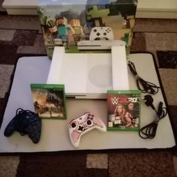 Xbox one s boxed all complete fully working order 500gb comes with 2 games 
1 controller
All leads taken back to factory settings
Any questions please contact me on 07495652606 thanks ange ST6 area
Collection only
£150