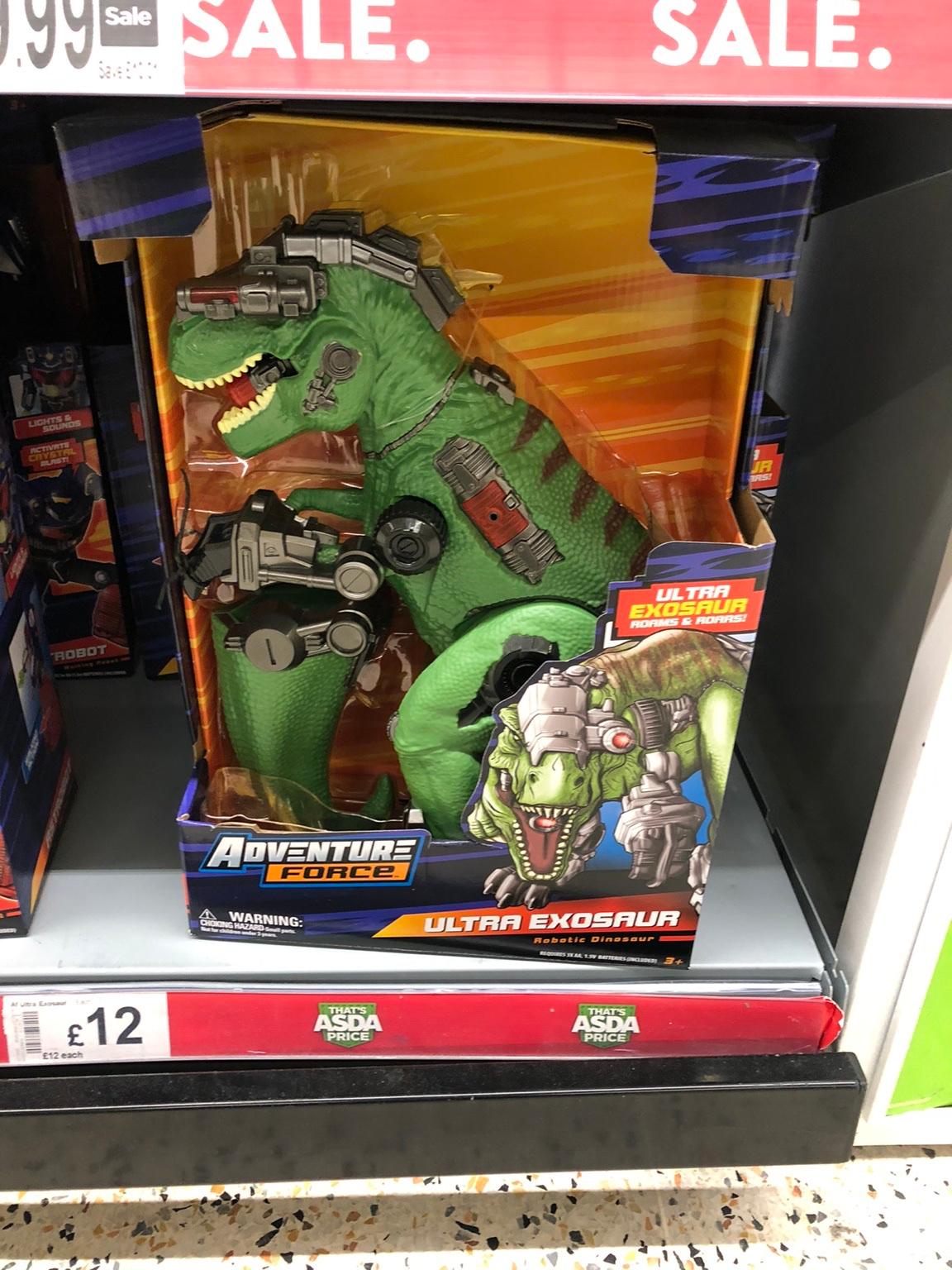 Adventure force ultra exosaur (Asda dinosaur) in M44 Salford für 4,00 ...