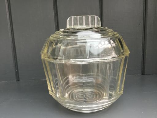 Buy & Sell Suffolk East Suffolk - Photos for Vintage Art Deco Glass Lidded Bowl