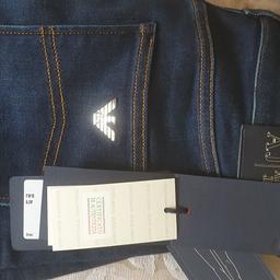 bran new j18 dark wash jeans, with tags, 27 waist 34 leg