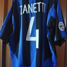 Maglia calcio originale del Inter con personalizzazione di Javier Zanetti, taglia XXL.

No perditempo e scambi