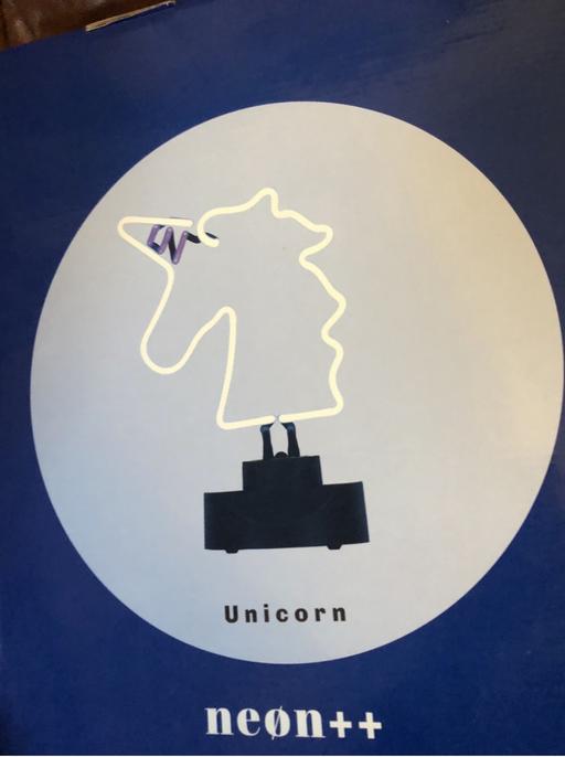 Buy & Sell Kent Maidstone - Photos for new large unicorn neon light lamp ornament