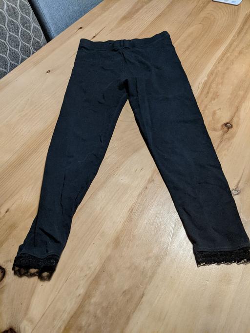 Buy & Sell Leicestershire Charnwood - Photos for GIRLS BLACK LEGGINGS AGE 10-11 YRS