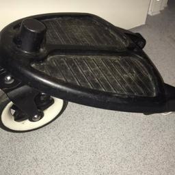 Bugaboo Buggy Board

Comes with all attachment and adaptors

Check the picture on which buggy it will work on

In good condition

Feel free to ask me any questions