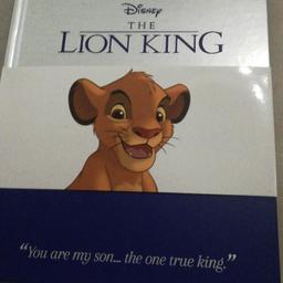 NEW BOOK DISNEY  PLATINUM COLLECTION DISNEY THE LION KING. YOU ARE MY SON THE ONE TRUE KING. ENJOY THE VERY BEST OF DISNEY IN THE PLATINUM COLLECTION. WAS £9.99 NOW SALE PRICE £4 DO PAYPAL POST AND DROP OFF FEW MILES SMALL COST LOVELY BOOK.