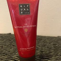 Opened and used couple times
Ritual hand cream
Indian rose & sweet almond oil