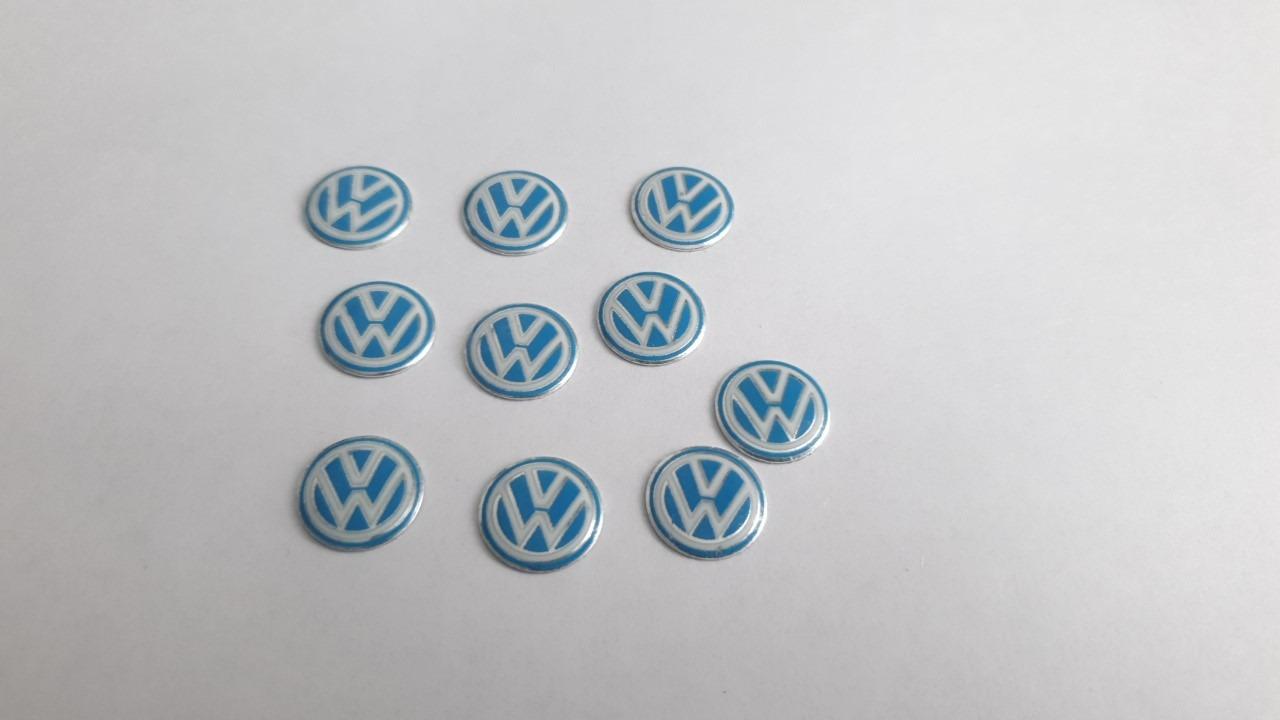 1 x VW Emblem Aufkleber Schlüssel Logo 14 mm in 21035 Neuallermöhe für 3,00  € zum Verkauf