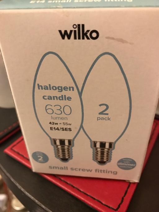 Buy & Sell West Yorkshire Leeds - Photos for Wilko halogen candle (small screw fitting)