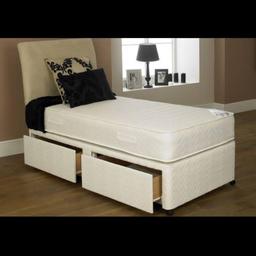 Specifications:

Single size 3ft (190 x 90cm)

Double 4ft6 x 6ft3 (190 x 135cm)

King size 5ft 200cm x 150cm

Special Offer: Double bed

SINGLE DIVAN BASE £59
DOUBLE DIVAN BASE £89
KING SIZE DIVAN BASE £99

- Divan bed base and Royal Orthoepedic mattress: £139

--------------------------

- Divan bed base and semi orthopaedic mattress: £119

- Divan bed base and Crown Orthoepedic mattress mattress: £159

- Divan bed base and Luxury memory foam ortho mattress: £169

- Divan bed base and 2000 Pocket Sprung mattress: £249

Add-ons:

- Add headboard: Leather +£30

- Add 2 pull-out drawers: +£40

- Add 4 pull-out drawers: +£80