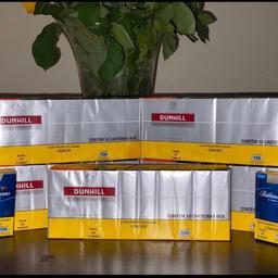 Hello guys! I have 3 packs of Carlton cigarette, Brazilian 65 £ each pack with 10 units. I can sell 3 units separated by the value of 7 £ each. The area occurred, that living in it can make delivery contact us to arrange. Send a message on WhatsApp. 07587809765 Thank you.