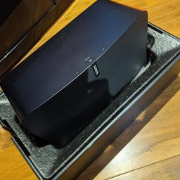 Sonos play 5 gen 2 in excellent condition. Used once. Comes with box and all accessories.