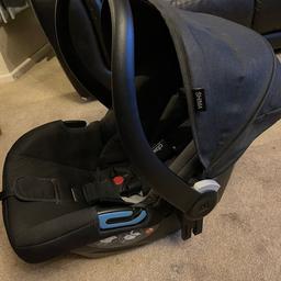 Cbx shima infant car seat 0+ from birth good clean condition hardly used comes with hood ,head hugger that can be removed and also removable strap pads so really easy to clean the seat is very light weight and easy to strap into the car
Free to collector 