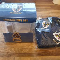 nice gift set and hat AFC for wimbledon