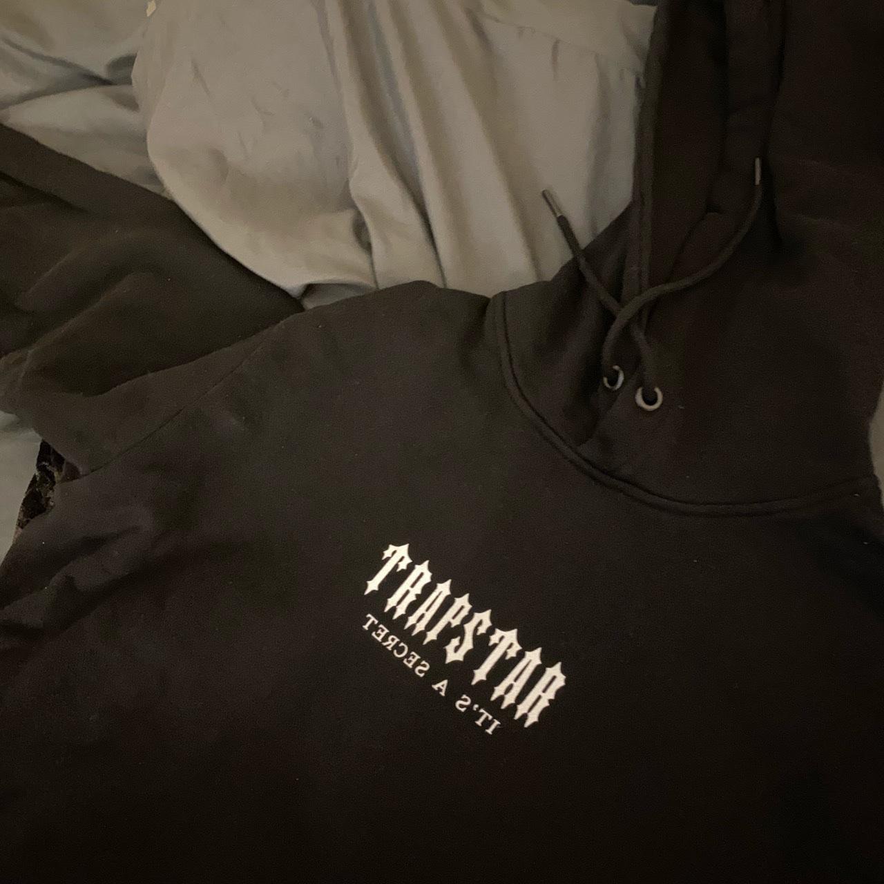 Trapstar art of war paint hoodie black/white in St Albans for £100.00