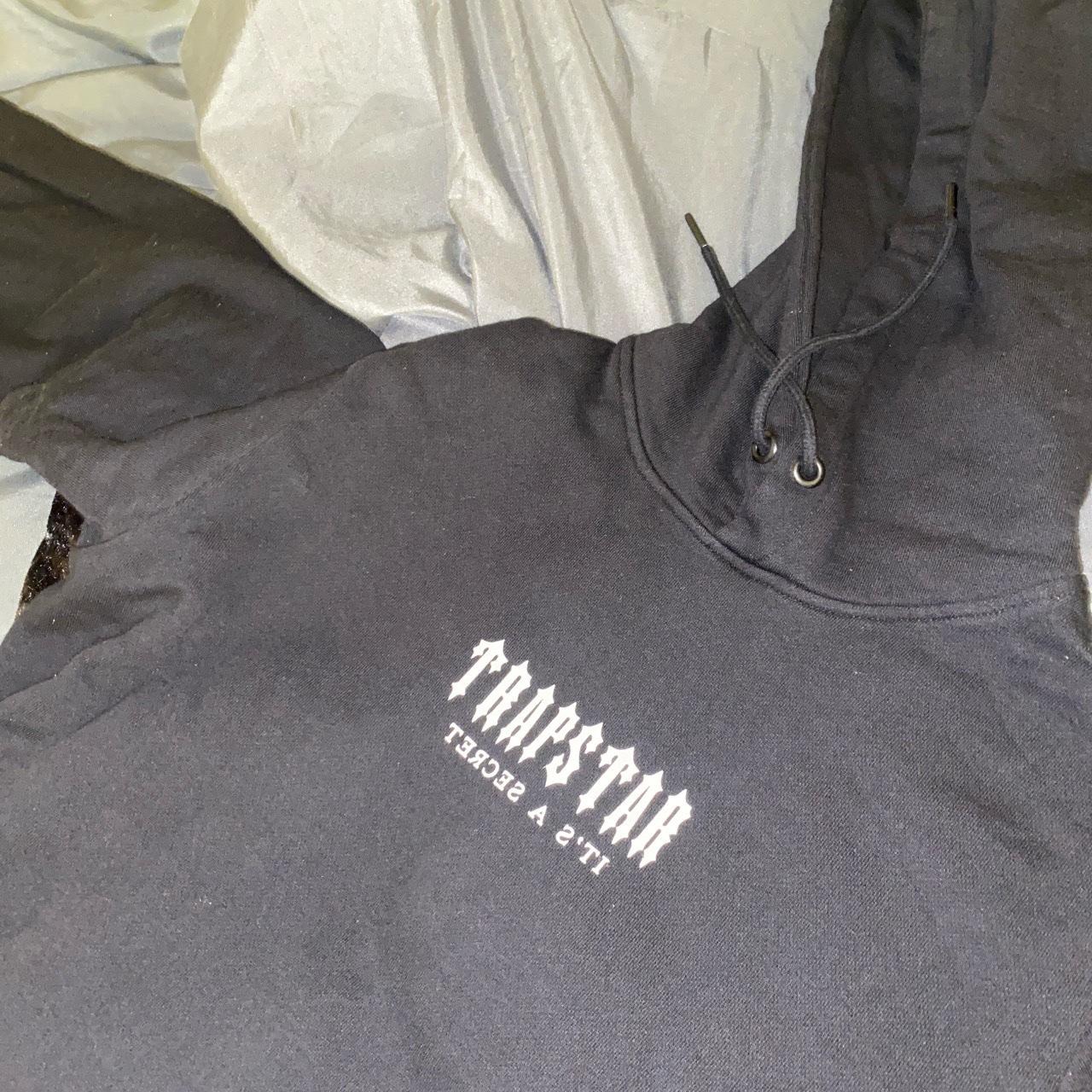 Trapstar art of war paint hoodie black/white in St Albans for £100.00