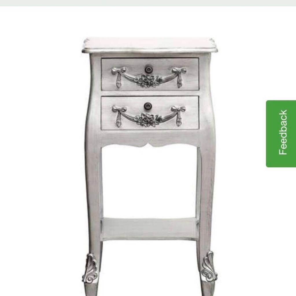 Dunelm Toulouse Silver Furniture bundle in Amber Valley for £130.00 for sale Shpock