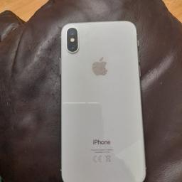 iphone x 64gb good working order unlocked 
collection only