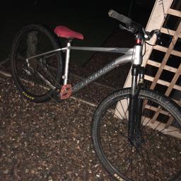 Here I have my cannondale in good condition few marks but that’s it there is nothing Magor with the bike parts it has will go lower if soon
Red se seat
New bars
Red hope spacer
Se bike life top cap
Dmr v6
Slx brake
Hookworms
Looking for cash offers or swaps for a se or Mafia or swaps and cash my way
