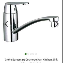 Brand new never used Grohe kitchen mixer tap with aerater altogether this would retail at over £120 so grab yourself a bargain.