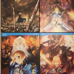 Verkaufe hier die komplette Anime Serie Fate Zero (alle 25 Folgen auf 4 Volumes) auf Blu-ray. Nie benutzt nur Folie entfernt. Quasi wie neu.

Kein paypal
Preis verhandelbar
