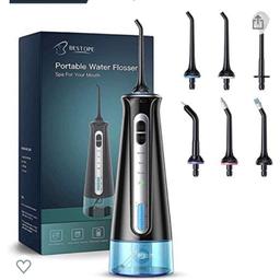 Water flosser

BESTOPE Water Flosser Cordless for Teeth, Electric Teeth Cleaner IPX7 Waterproof Portable and Rechargeable Dental Oral Irrigator with Semi-Hidden Tank 6 Jet Tips for Home Travel Braces & Bridges Care

2 available