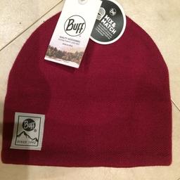 Brand new (unwanted gift) red polar hat by Buff with fleece lining. Collect from Kingston KT1 or pay postage.