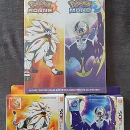 Nintendo 3Ds Pokémon Sonne und Mond 
Neu und noch original verpackt.
Versand möglich 
Keine Garantie keine Rücknahme da Privatverkauf