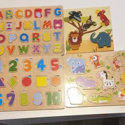 1 piece is missing on the alphabet one.from pet an smoke free.