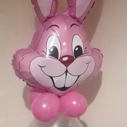 Pick which colour bunny you would like, these come filled with

4x sharing bags of chocolate
2 x large bars of chocolate
10 x mixed standard bars of chocolate

Personalise with a child's name for £2 extra 

Collection from DE55.
£5 deposit secures your booking