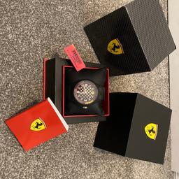 Men’s adult Ferrari pit crew watch

Never worn, still original tags fitted to strap

No longer available online

Very rare