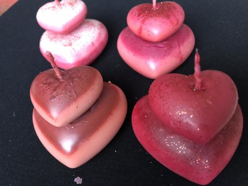 Buy & Sell West Midlands Coventry - Photos for 3D double heart candles