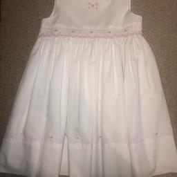 Beautiful White Sarah Louise Dress - Age 2 Years
Excellent Condition - Like New!

Collection Welwyn or postage £3.20