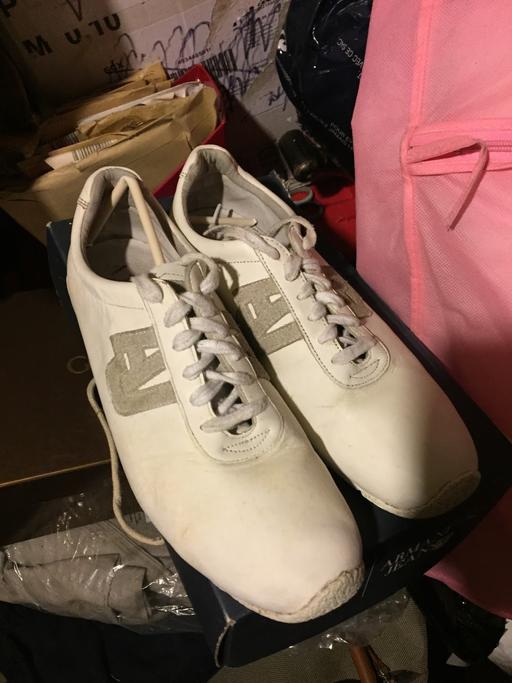 Buy & Sell West Northamptonshire Duston - West Northamptonshire - Photos for Armani jeans white leather trainers size 43