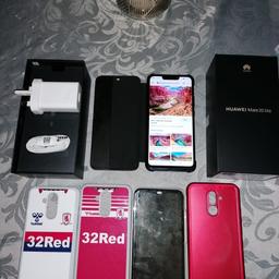 Hauwei mate 20 lite excellent condition had screen protector on and case on from new selling due to upgrade.
Comes with
Box
Charger
Earphones (unused)
5 cases

Collection only