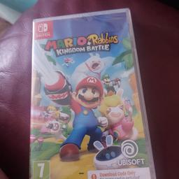 Mario rabbits Kingdom battle down load only code in box new and sealed £15.50