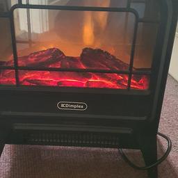 electric fire hardly used

gives out good heat or can be used for fire effect 

collection only 

Wr5 
listen to offers