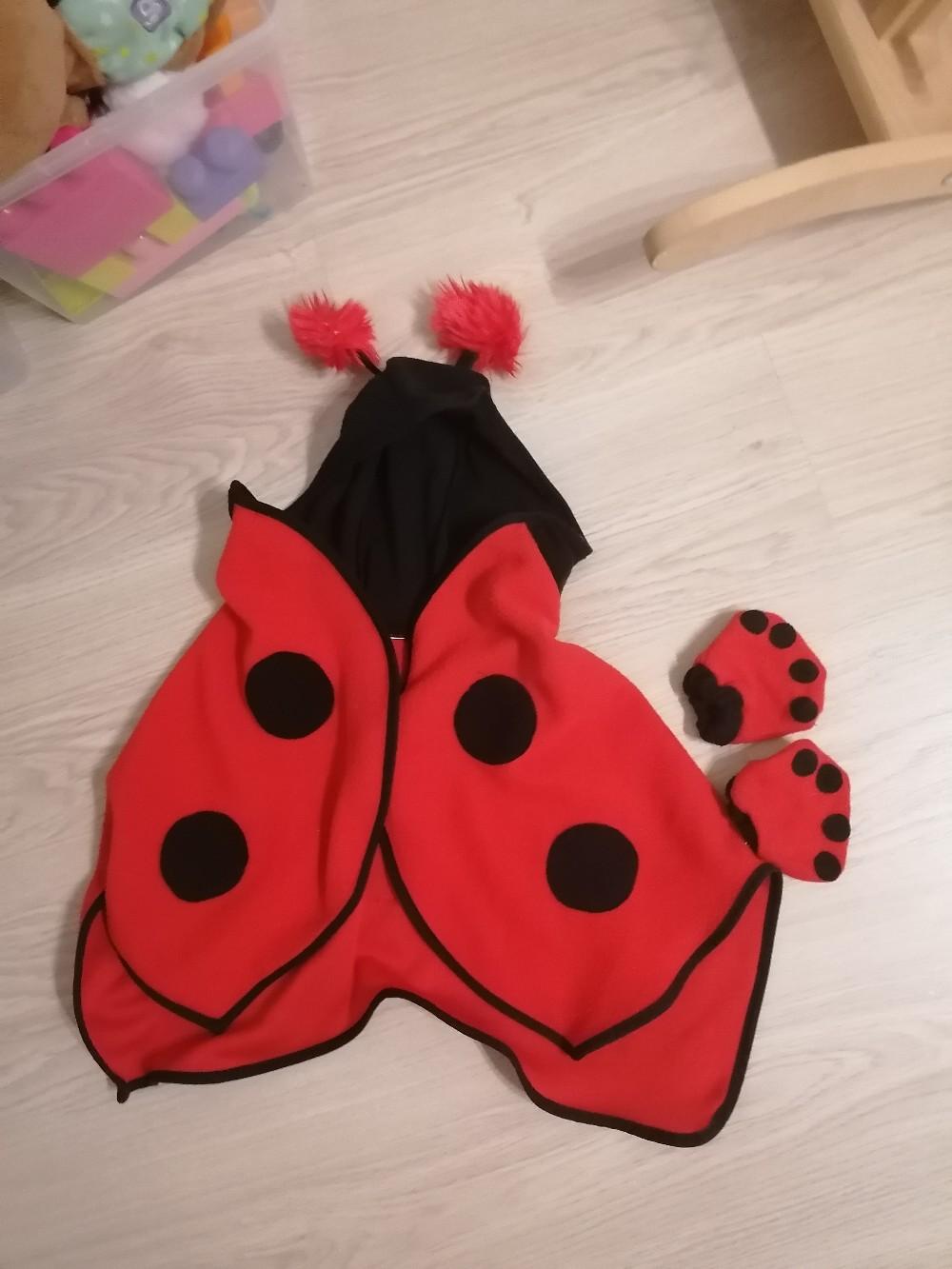 Balinco Marienkäfer Haarreif, Kostüm Damen, Ladybug Haarreifen