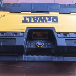 Dewalt radio hardly used great condition pick up only