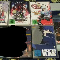 Verkaufe verschiedene Anime DVD's 

Boruto Naruto The Movie 
Hunter x Hunter Phantom Rouge
Gintama Vol. 1
Darker Than Black 1
Bleach Fade to Black Movie 3 (english)

!! Preis ist nur Platzhalter, macht mir Angebote, was ihr für die DVD's ausgeben wollt !!

DVD's können auch einzeln gekauft werden 

Versand ist gegen Aufpreis möglich