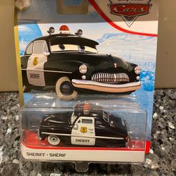Selling Sheriff from the Disney Pixar cars series
Boxed and brand new.
