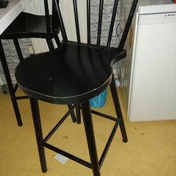Black tall ikea stools in good used condition
Priced to sell
Collection only from e5 8hg
