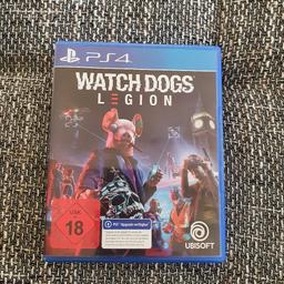 Angeboten wird das Spiel Watch Dogs Legion für die PS4.
Spiel ist in neuwertigem Zustand.
Abholung oder Versand, Portokosten trägt der Käufer.
Bei Fragen, fragen.

Privatverkauf - keine Rücknahme oder Garantie.