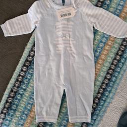 BNWT baby blue boys 3-6 month knitted suit
collection from alveley